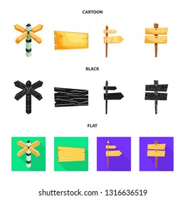 Vector illustration of raw  and forest  sign. Collection of raw  and hardwood stock symbol for web.