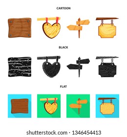 Vector illustration of raw  and forest  symbol. Set of raw  and hardwood stock symbol for web.