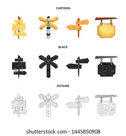 Vector illustration of raw and forest symbol. Collection of raw and hardwood stock vector illustration.