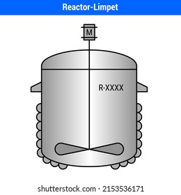 Vector Illustration for Reactor-Limpet EPS10