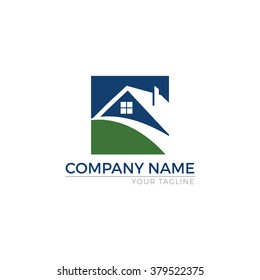 Vector Illustration : Real Estate Logo / Abstract Buildings Logo