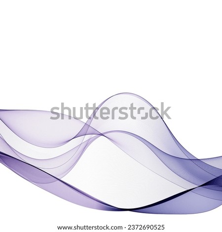 Vector illustration realistic blue smoke  background. eps 10