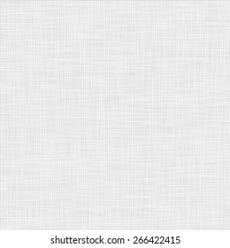 Vector illustration of realistic linen texture.Gray background