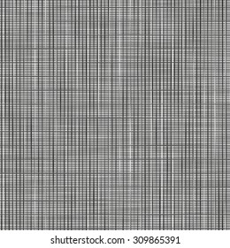 Vector illustration of realistic linen texture.Gray background