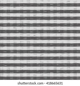 Vector illustration of realistic linen texture.Gray background