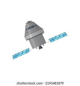 Vector Illustration realistic of satellite.