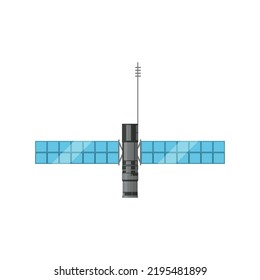Ilustración vectorial realista del satélite.