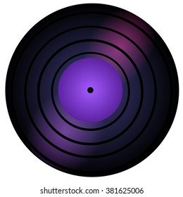 Vector illustration. Record on white background.