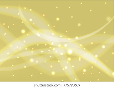 Vector illustration of red abstract background with blurred magic neon light curved lines