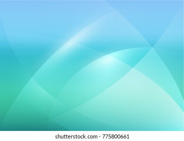 Vector illustration of red abstract background with blurred magic neon light curved lines