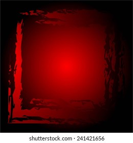 Vector illustration of Red - black background.