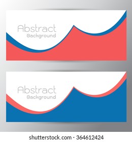 Vector illustration of red blue Professional business design layout template publishing and print presentationgold Text space gap switchingabstract curves Gradient  background with on gray background