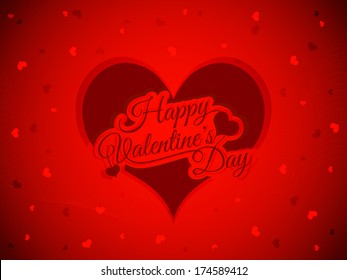 vector illustration of red color background design for valentine's day.