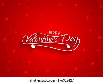 vector illustration of red color background design for valentine's day.