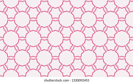 Vector illustration red geometric abstract background