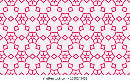 Vector illustration red geometric abstract background