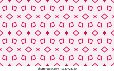 Vector illustration red geometric abstract background