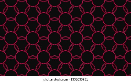Vector illustration red geometric abstract background