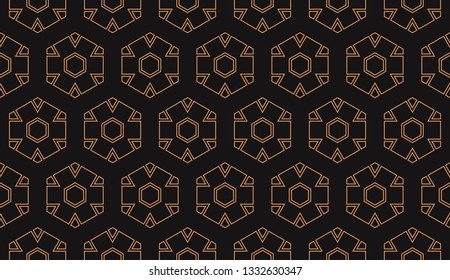 Vector illustration red geometric abstract background
