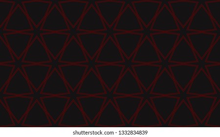 Vector illustration red geometric abstract background