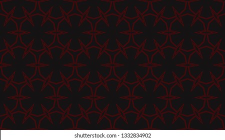 Vector illustration red geometric abstract background