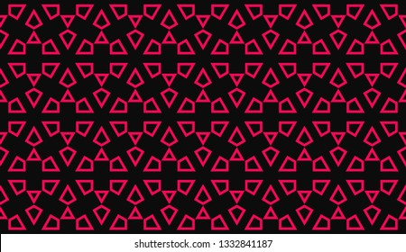 Vector illustration red geometric abstract background