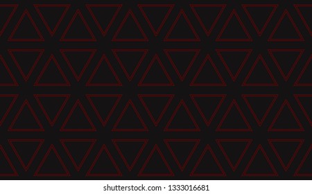 Vector illustration red geometric abstract background