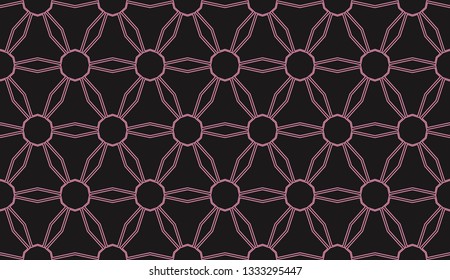 Vector illustration red geometric abstract background