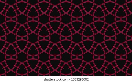 Vector illustration red geometric abstract background