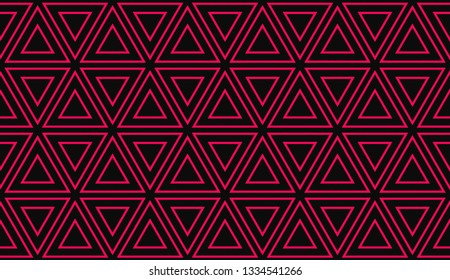 Vector illustration red geometric abstract background