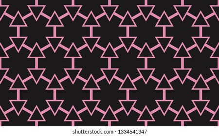 Vector illustration red geometric abstract background