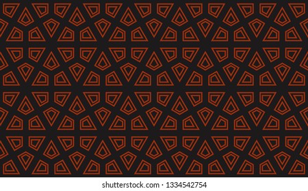 Vector illustration red geometric abstract background