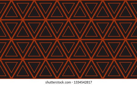 Vector illustration red geometric abstract background