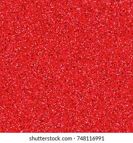 Vector illustration red glitter background for design greeting card, christmas poster or flyer.