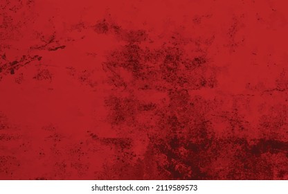 ilustración vectorial fondo de textura de grunge rojo, silueta creatividad fondo de pintura rojo con diseño de mancha tinta-negra,
