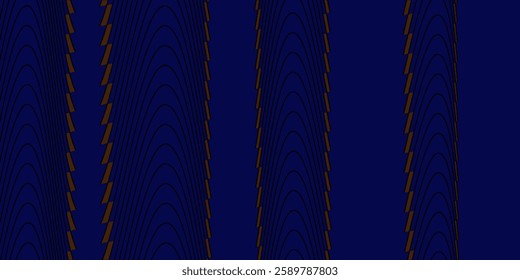 Vector Illustration of the red pattern of lines abstract background