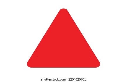 Vector illustration of Red Triangle, theme background, greeting card, banner, logo, design, social media post