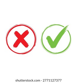 Vector illustration of a red 