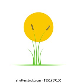 Vector illustration of the reeds logo 