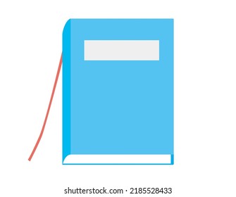 Vector illustration of the book.　Textbook. Reference books.