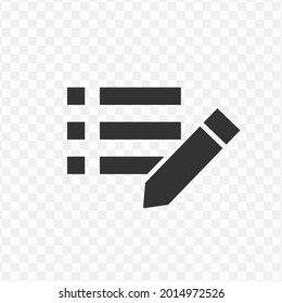 Vector illustration of register icon in dark color and transparent background(png)