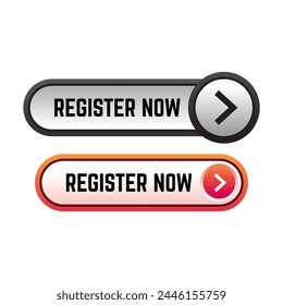 Vector Illustration Register Now Label vector.