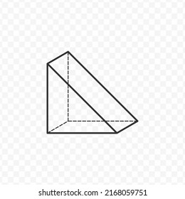 390 Triangular prism outline Images, Stock Photos & Vectors | Shutterstock