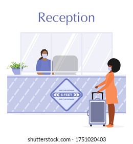 Receptionist Tourist Images Stock Photos Vectors Shutterstock