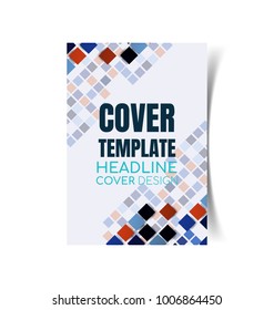 Vector Illustration of  report Cover design.
