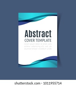 Vector Illustration of  report Cover design.