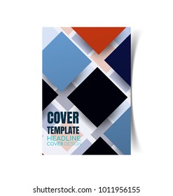 Vector Illustration of  report Cover design.