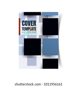 Vector Illustration of  report Cover design.