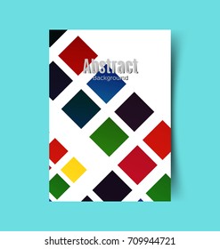Vector Illustration of  report Cover design.