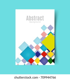 Vector Illustration of  report Cover design.
